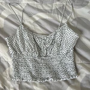LA Hearts Spaghetti Strap Crop Top